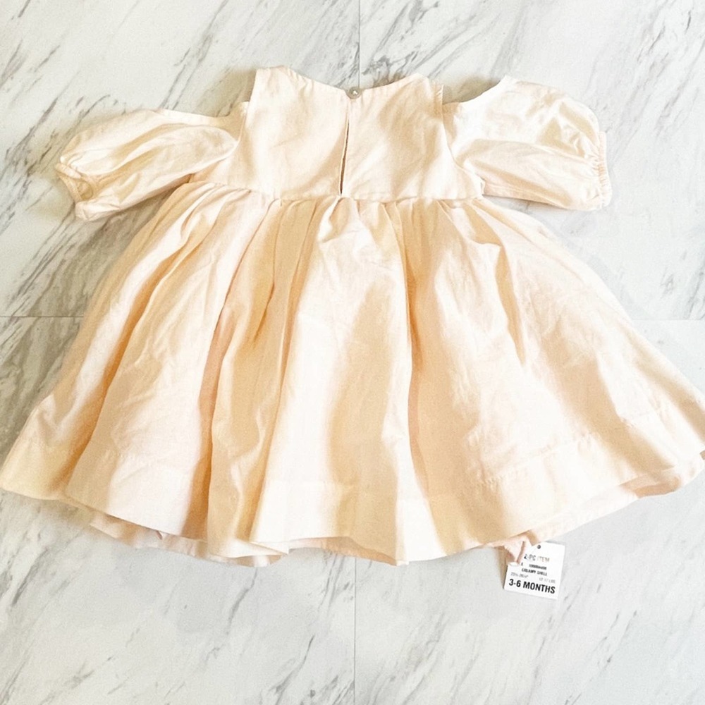 First Impressions Infant Floral Tulle Dress 3-6 mo - Picture 8 of 15
